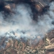 Mountain fire from space: Satellite photos show scope, devastation