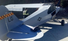 In Silicon Valley, pilot uses highway to make emergency landing