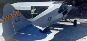 In Silicon Valley, pilot uses highway to make emergency landing