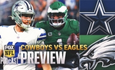 Can Cooper Rush lead Dallas Cowboys to UPSET vs. Jalen Hurts, Philadelphia Eagles? | NFL on FOX Pod