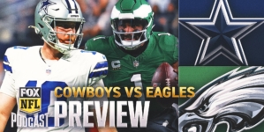 Can Cooper Rush lead Dallas Cowboys to UPSET vs. Jalen Hurts, Philadelphia Eagles? | NFL on FOX Pod