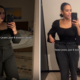 Woman Tries on Old Jeans After Losing 60 Pounds in Four Months