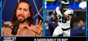 Eagles are Nick’s NFC pick to be in the Super Bowl, Is Saquon Barkley the MVP? | What’s Wright?