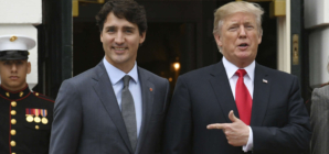 Kid Photobombs Trump-Trudeau Mar-a-Lago Dinner, Delights Internet