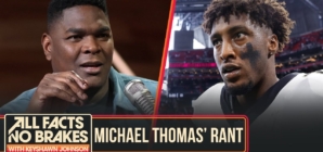 Keyshawn's reaction to nephew Michael Thomas’ explosive social media rant on Derek Carr