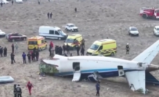 Azerbaijan Airlines flight carrying 67 people crashes in Kazakhstan