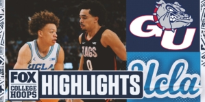 No. 14 Gonzaga Bulldogs vs. No. 22 UCLA Bruins Highlights | CBB on FOX