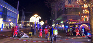 Vehicle plows into crowded Christmas market in Germany