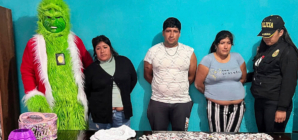 The Grinch who stole Christmas from alleged drug dealers in Peru