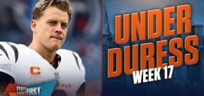 Josh Allen and Joe Burrow are Under Duress in Week 17 | First Things First