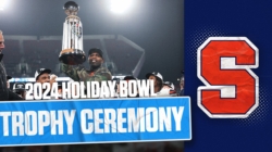 2024 Holiday Bowl: Full trophy ceremony following Syracuse's victory over Washington State