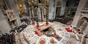 Pope Francis leads Christmas Eve Midnight Mass