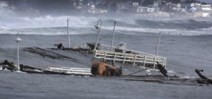 Santa Cruz’s 100-year-old wharf keeps getting thrashed