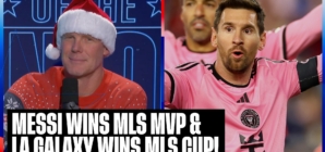 Lionel Messi wins MVP & LA Galaxy Defeat NYRB 2-1 to win MLS Cup