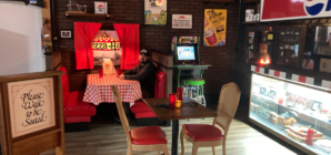 Couple Spends $3K Transforming Garage Into Retro Pizza Hut Restaurant