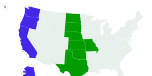 Christmas Morning Travel: Map Shows States With Worst Driving Conditions