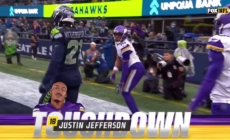 Vikings' QB Sam Darnold finds Justin Jefferson on a 14-yard touchdown pass | FOX NFL Highlights