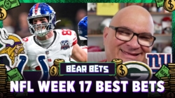 Minnesota Vikings, New York Giants BEST BETS in NFL in Week 17 | Bear Bets