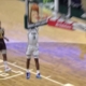 Jase Richardson throws down one-handed dunk in transition to help Michigan State shrink Western Michigan's lead