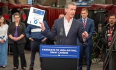 Newsom reads the election returns and heads to red California