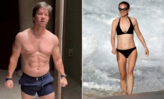 Mark Wahlberg, Natalie Portman heat up winter in swimsuits