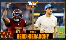 Herd Hierarchy: Commanders and Chargers highlight Colin’s Week 17 Nice List | The Herd