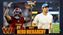 Herd Hierarchy: Commanders and Chargers highlight Colin’s Week 17 Nice List | The Herd