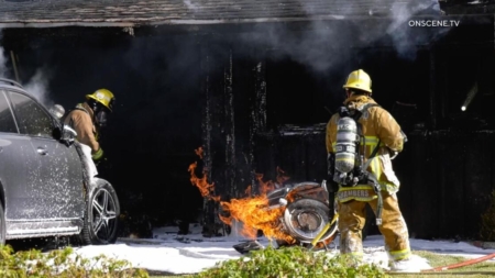 La Habra house fire kills man, two family dogs
