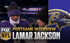 Lamar Jackson on Ravens' win over Steelers and clinching the playoffs – 'It feels good' | NFL on FOX