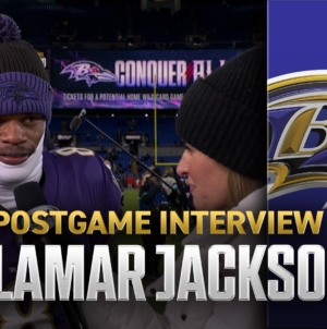 Lamar Jackson on Ravens' win over Steelers and clinching the playoffs – 'It feels good' | NFL on FOX