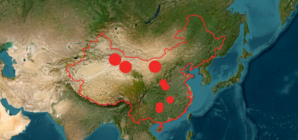 China Map Shows Nuclear Missile Silo Locations