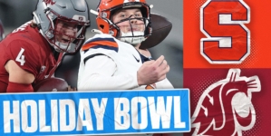 No. 21 Syracuse Orange vs. Washington State Cougars Holiday Bowl Highlights | FOX College Football