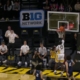 Ladji Dembele throws down fast break slam to extend Iowa's lead over New Hampshire