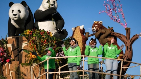 San Diego Zoo float wins top award in 136th Rose Parade