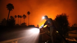 ‘This is our house’: Mom and son fought off Palisades fire with pump, hose and pool water