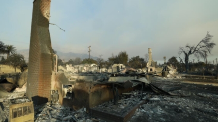 Firefighters battle to protect NASA’s Jet Propulsion Laboratory, Mt. Wilson