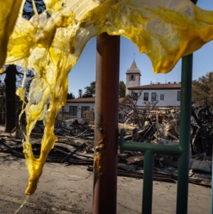 Re-creating a classroom that the Palisades fire destroyed