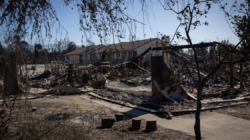 Rain heightens flood, mudslide dangers for Los Angeles’ burn areas