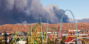 ‘It’s hard to go to work when you’re worried your house could burn down.’ Fleeing flames in fire-weary SoCal