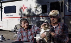 ‘This is the home we have left’: Fire victims face deadline to leave RV park