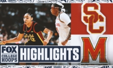 No. 4 USC Trojans vs. No. 8 Maryland Terrapins Highlights | FOX College Women’s Hoops