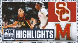 No. 4 USC Trojans vs. No. 8 Maryland Terrapins Highlights | FOX College Women’s Hoops