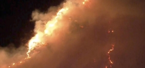 Sepulveda fire: Evacuations, road closure