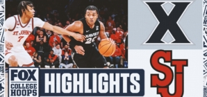 Xavier Musketeers vs. No. 20 St. John's Red Storm Highlights | FOX College Hoops