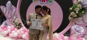 Couples in Thailand celebrate legalization of same-sex marriage with mass wedding