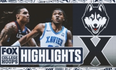 Xavier snaps 4-game losing streak to UConn, holds off No. 19 Huskies 76-72