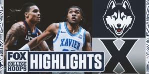 Xavier snaps 4-game losing streak to UConn, holds off No. 19 Huskies 76-72