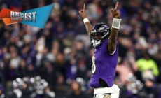 Ravens beat Steelers 28-14, Did Lamar Jackson silence his playoff doubters? | First Things First