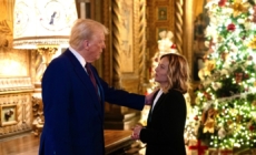 Trump appears with Italian Prime Minister Meloni at Mar-a-Lago