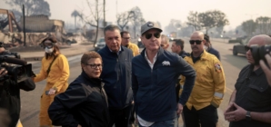 As fires tore across L.A., Mayor Karen Bass traveled back from Africa